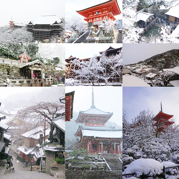 雪化粧の風情